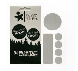 Warmpeace záplaty samolepící -mix 6ks